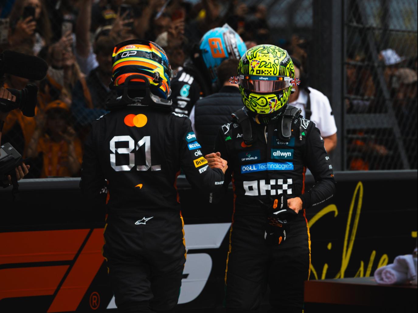 索伯车队逆转梅赛德斯，诺里斯高光表现